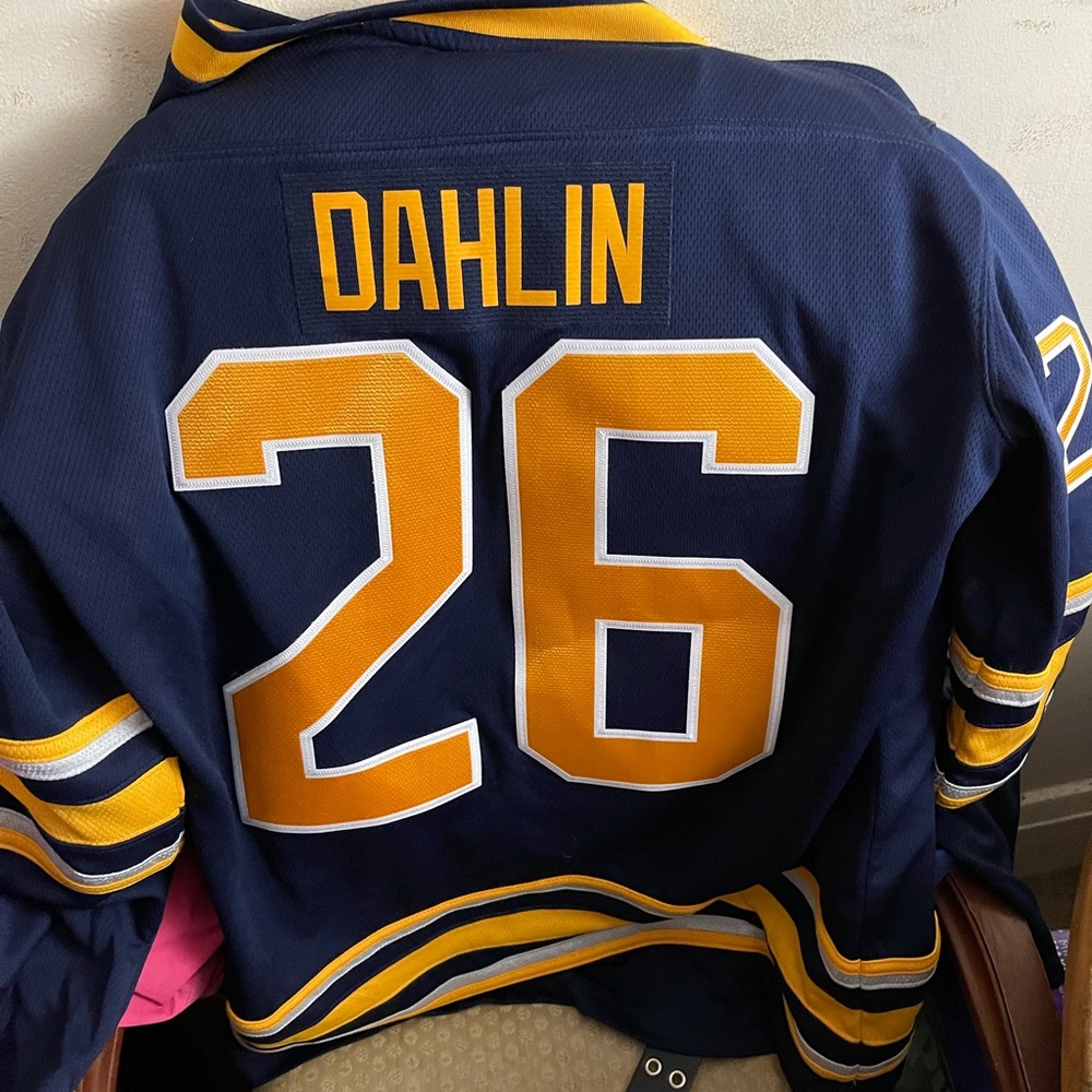 NHL FANETICS DAHLIN JERSEY BUFFALO SABERS - Picture 2 of 3